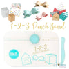 1-2-3 Punch Board / Tabla para crear Cajitas, Moños y Sobres