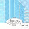 Patterned Cardstock 60 Pkg Light Blue / 60 Hojas de Cartulina Tonos Azul Claro