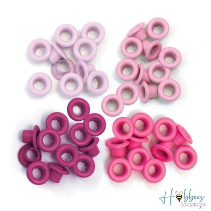 Standard Eyelets Pink / Ojillos Estándar Rosas Adornos / Embellishments We R Memory Keepers