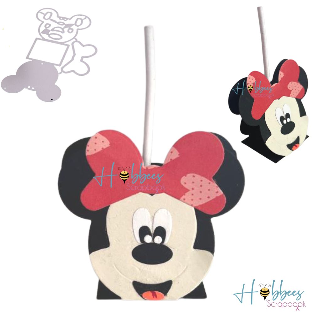 Suaje de Base de Minnie para Paleta Dados de Corte / Suajes / Troqueles Hobbees