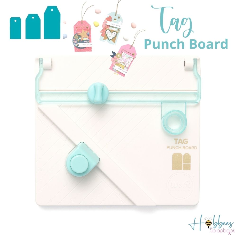 Tag Punch Board Tool / Tabla para Hacer Etiquetas Herramientas We R Memory Keepers