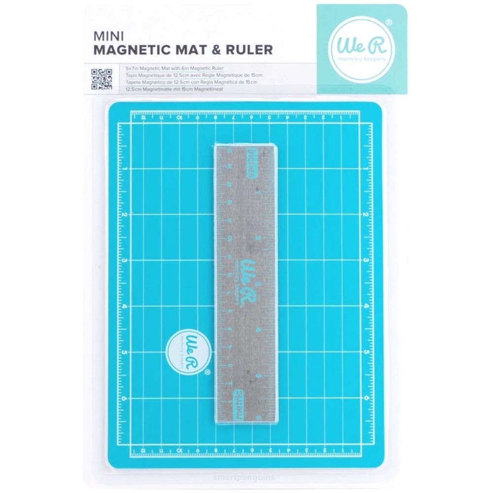 Mini Magnetic Mat and Ruler / Tapete y Regla Magnetica Tapetes, Mats We R Memory Keepers