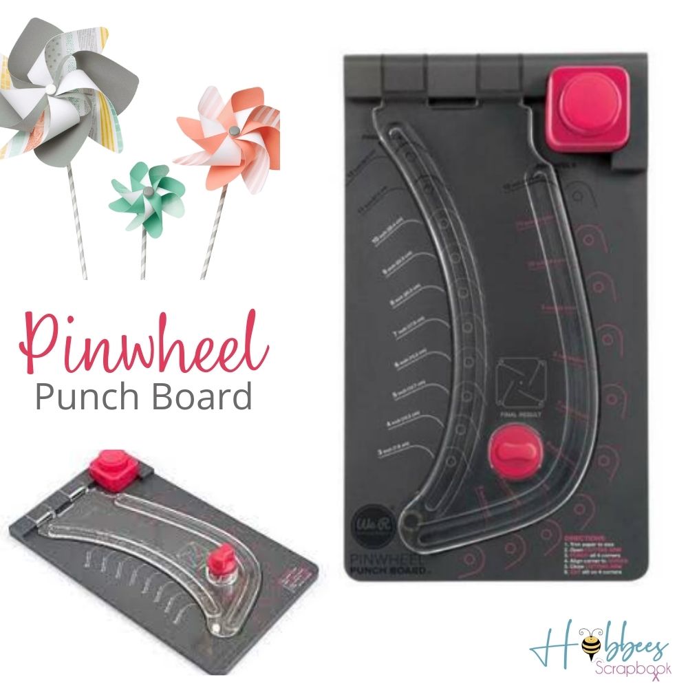 Pinwheel Punch Board / Tabla para Crear Rehiletes Herramientas We R Memory Keepers