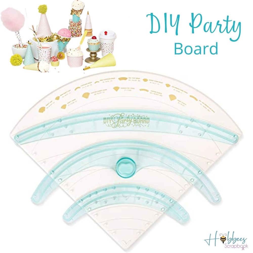 DIY Party Board / Tabla Para Artículos de Fiesta Herramientas We R Memory Keepers