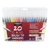 20 Classic Brush Tips Markers / 20 Marcadores Clásicos Colores y Plumones Sargent Art