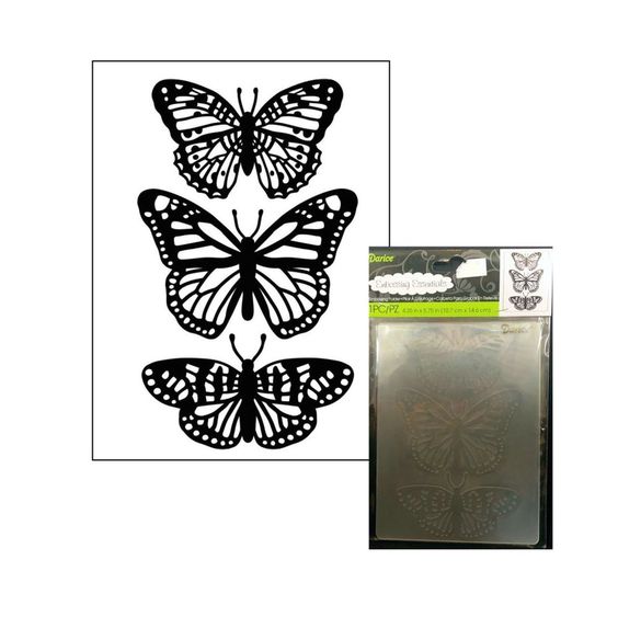 Embossing Folder Butterflies Trio / Folder de Grabado Mariposas