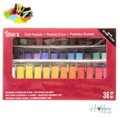 Studio 71 Soft Pastels / 36 Pasteles de Colores Descontinuado Darice