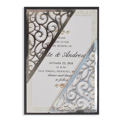 Shapeabilities Dies Filigree Side Pocket / Suajes de Corte Bolsita Fiiligrana Descontinuado Spellbinders