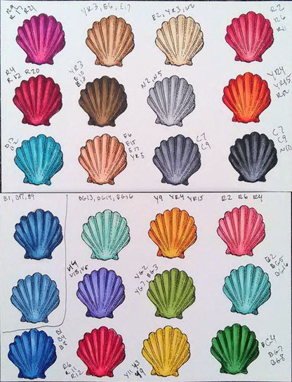 Alcohol Brush Markers / Set de 12 Marcadores de Alcohol Colores y Plumones Studio 71