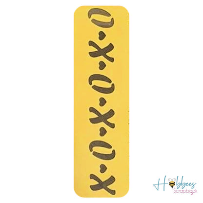 XOXO Stencil / Estencil XOXO Esténciles / Plantillas Heritage HandCrafts