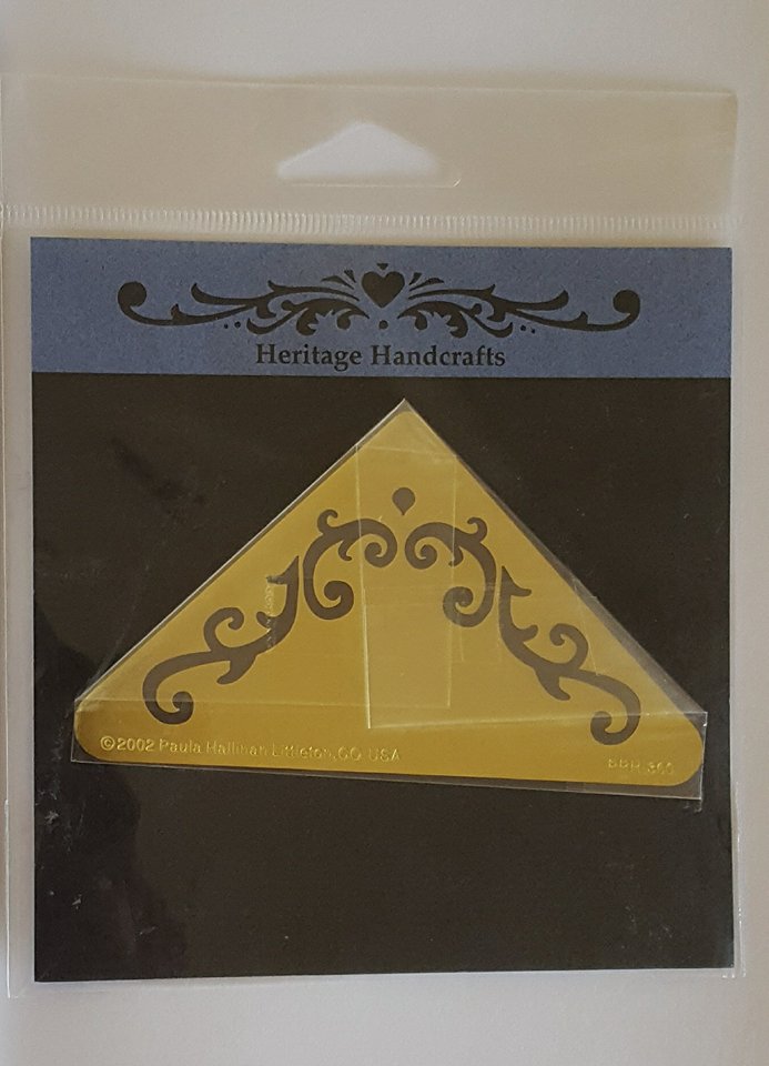 Corner Stencil / Esténcil Esquinero Descontinuado Heritage HandCrafts