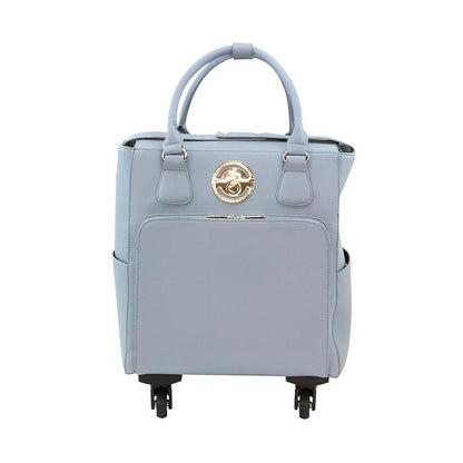 Handbag and Roller Set Balmoral Blue / Bolsa y Carrito con Ruedas Descontinuado Nuvo