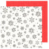 Sweet December Patterned Paper / Papel Estampado Doble Cara Papel, Hojas Sueltas Crate Paper