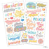 Fantastico Thickers Stickers / Estampas Gruesas de Frases Stickers American Crafts