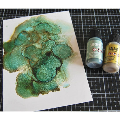 Tim Holtz Alloy Gilded / Tinta al Alcohol Metálica Tintas al Alcohol Ranger