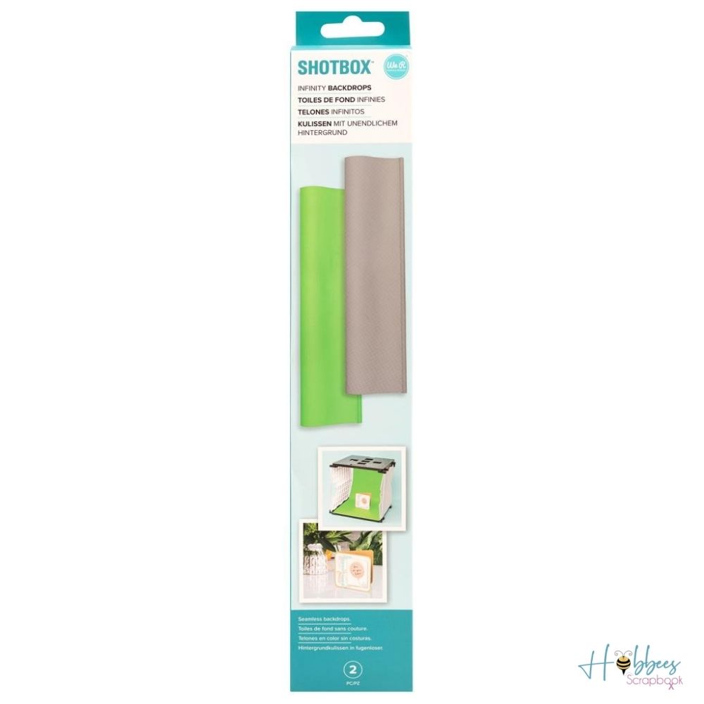 ShotBox Infinity Backgrounds / 2 Fondos Infinitos Accesorios We R Memory Keepers