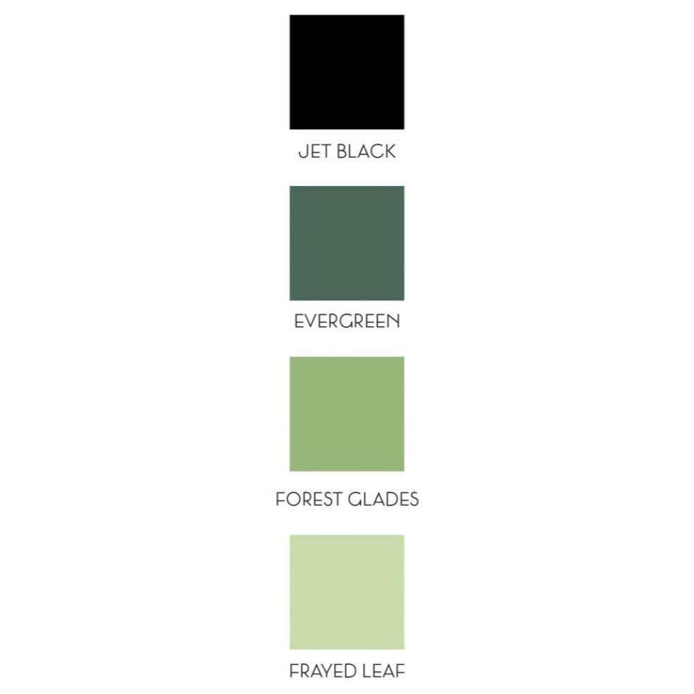 Green Fields Crisp Dye Ink Oval Set / 4 Cojines de Tinta Verdes DESCONTINUADO Altenew
