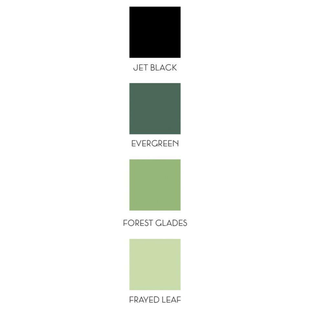 Green Fields Crisp Dye Ink Oval Set / 4 Cojines de Tinta Verdes
