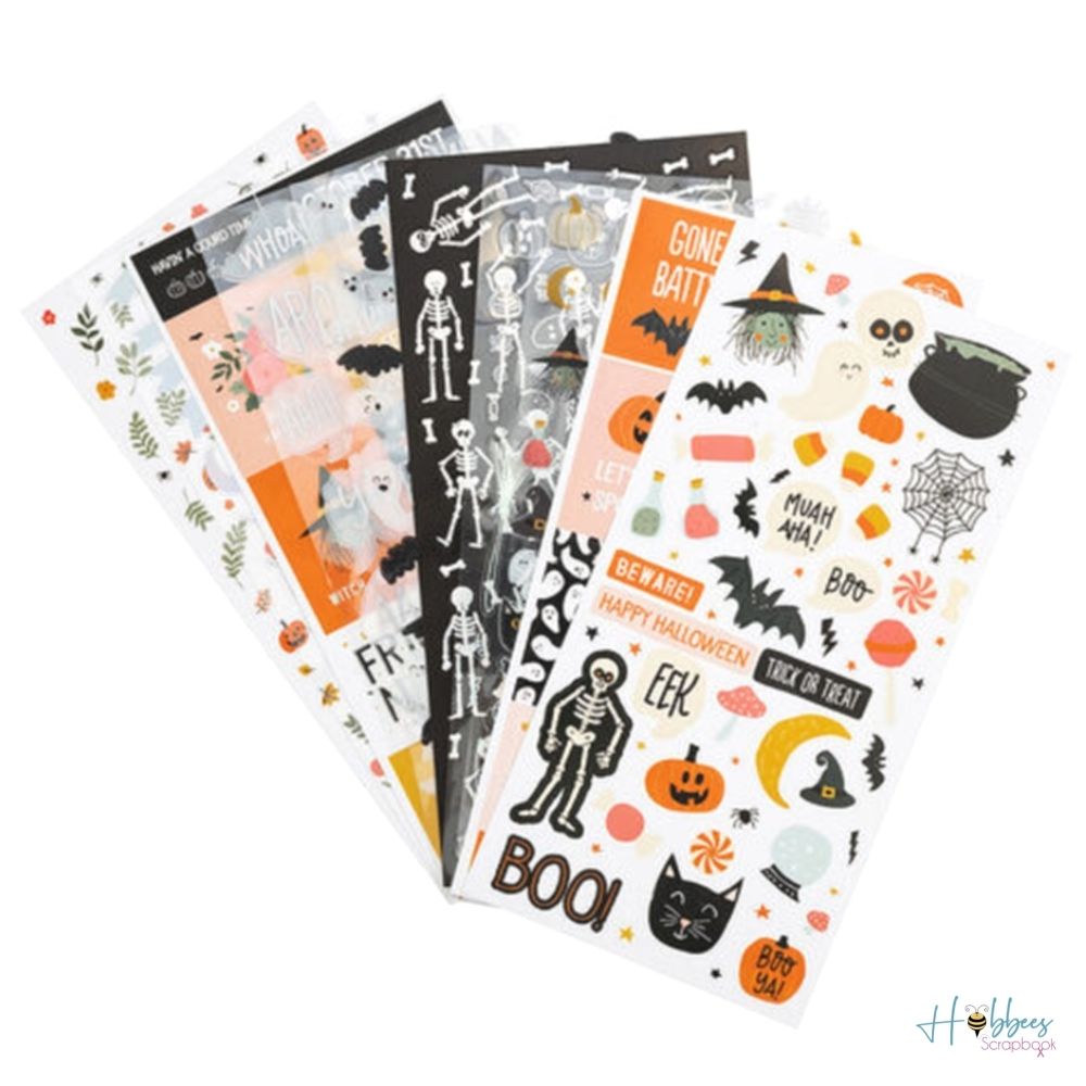 Halloween Party Stickers / Estampas de Halloween Stickers DCWV