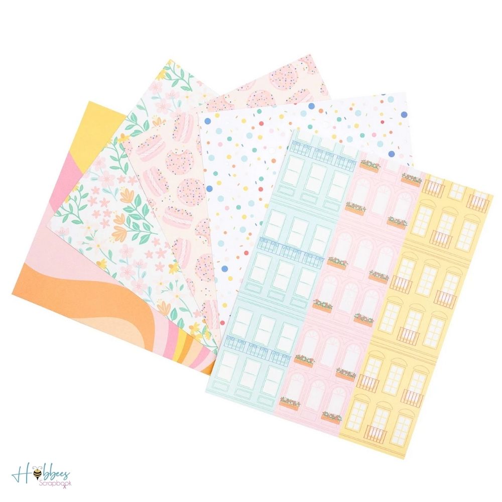 Fantastico Single-Sided Paper Pad 6 x 8&quot; / Block de Papel Estampado Papel American Crafts