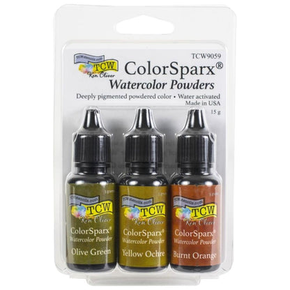 ColorSparx Watercolor Powders Grassland / Polvos de Acuarela Acuarela TCW