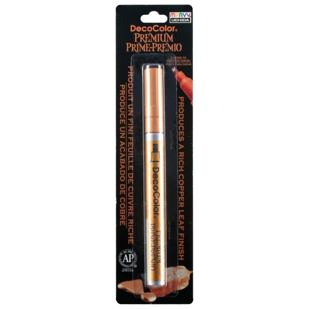 DecoColor Premium Marker Copper / Marcador Metálico Cobre Colores y Plumones Marvy Uchida