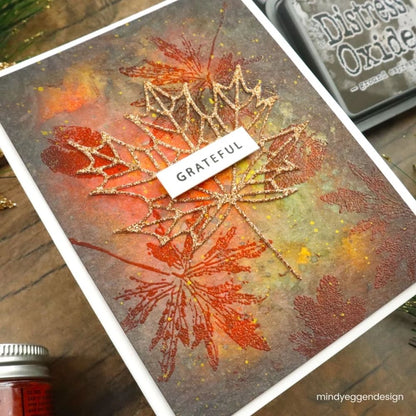 Distress Embossing Glaze Crackling Campfire / Polvo de Embossing Rojo Fuego Polvos de Embossing Ranger