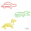 Kid At Heart Paper Clips / Clips Metálicos Animales