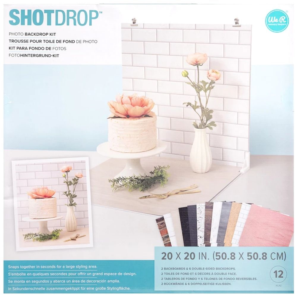 ShotBox ShotDrop Kit  / Kit de Fondos para Fotos