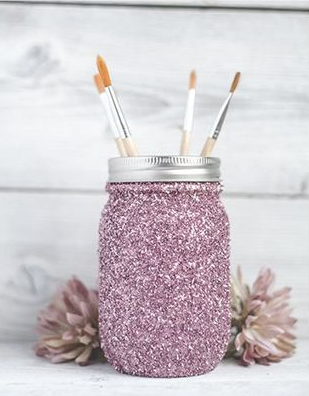 Perfectly Pink- Glitter Shimmer Spray / Spray de Decoración Rosa Brillante Descontinuado Krylon