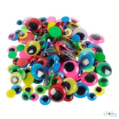 Wiggle Eyes Pack Brights / Paquete Ojitos Móviles de Colores Adornos / Embellishments Creativity Street