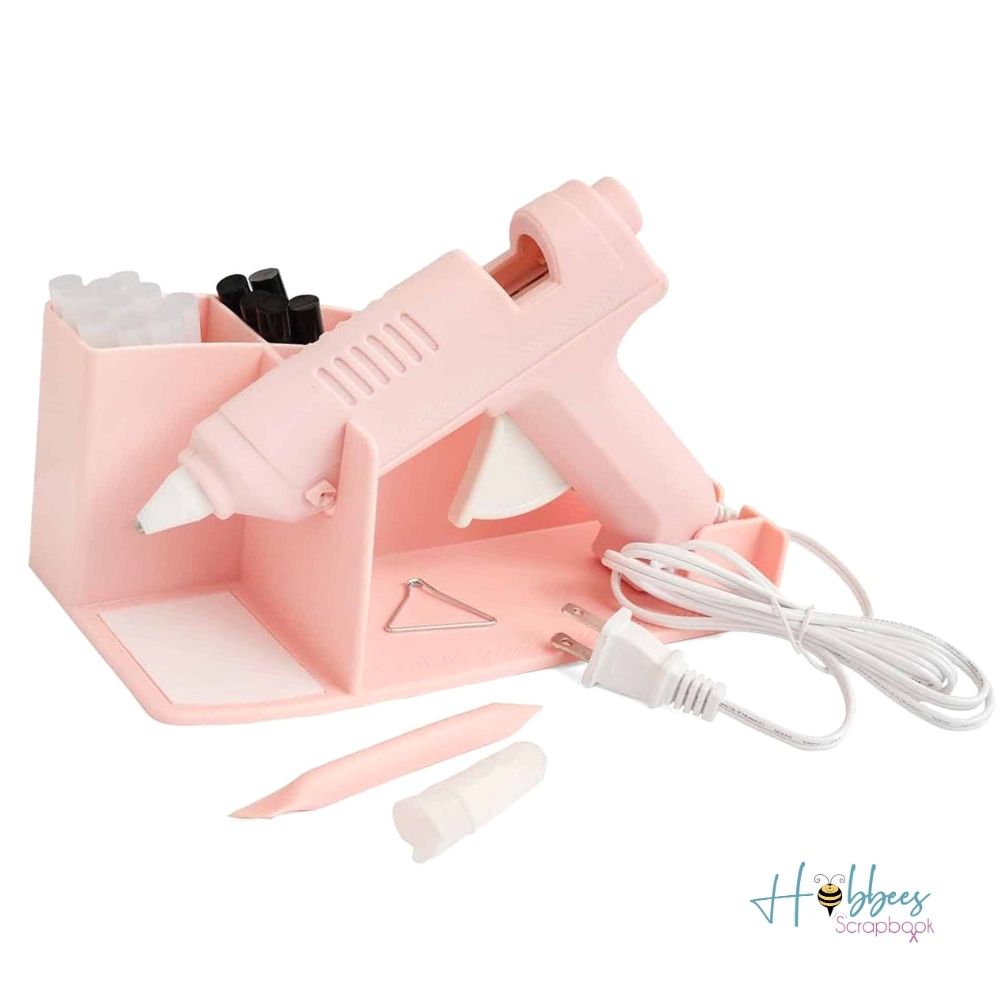 Maker's Glue Gun Kit Pink / Kit Pistola de Silicón Baja Temperatura