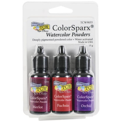 ColorSparx Watercolor Powders Berry Punch / Polvos de Acuarela Acuarela TCW