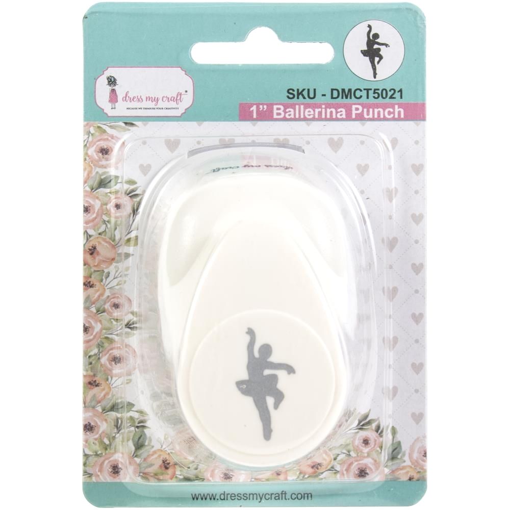 Ballerina Paper Punch 1&quot; / Perforadora de Bailarina 2.54 cm Perforadoras Dress My Craft