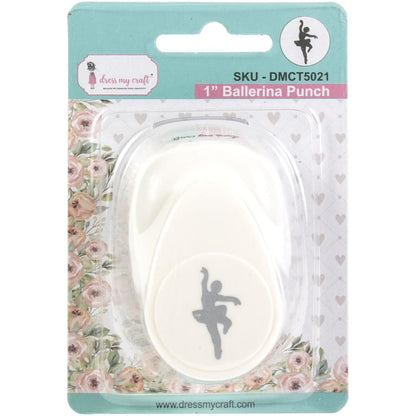 Ballerina Paper Punch 1&quot; / Perforadora de Bailarina 2.54 cm Perforadoras Dress My Craft