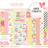 Kit de Papel Cartulina Amor Chiquito Niña Papel Memory Kits