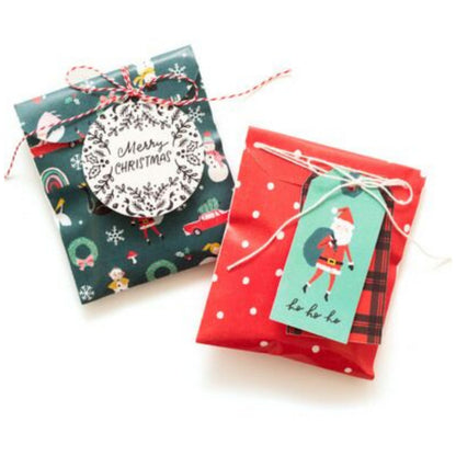 Hey Santa Gift Wrap Set / Kit Envolver Regalos Descontinuado Crate Paper