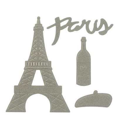 Paris-Themed Set Dies / Suajes de Paris Descontinuado Darice