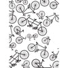 Embossing Folder Bicycle Background / Folder de Grabado Bicicletas