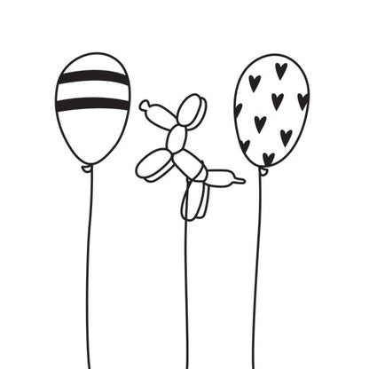 Embossing Folder Balloons Trio / Folder de Grabado Globos Descontinuado Darice