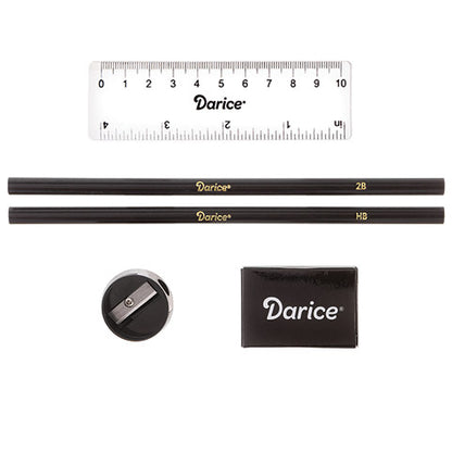 Studio 71 Kids Art Set In Wood Case / Set de Arte Para Niños Descontinuado Darice