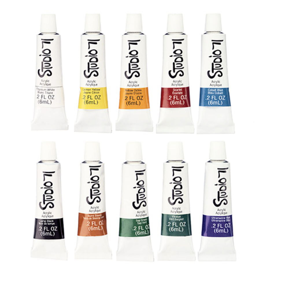 Acrylic Paint Set / Set de 25 Piezas de Pintura Acrílica Descontinuado Darice