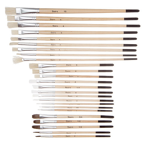 Studio 71 Paintbrush Set / Set de 25 Pinceles Naturales y Sintéticos Descontinuado Darice