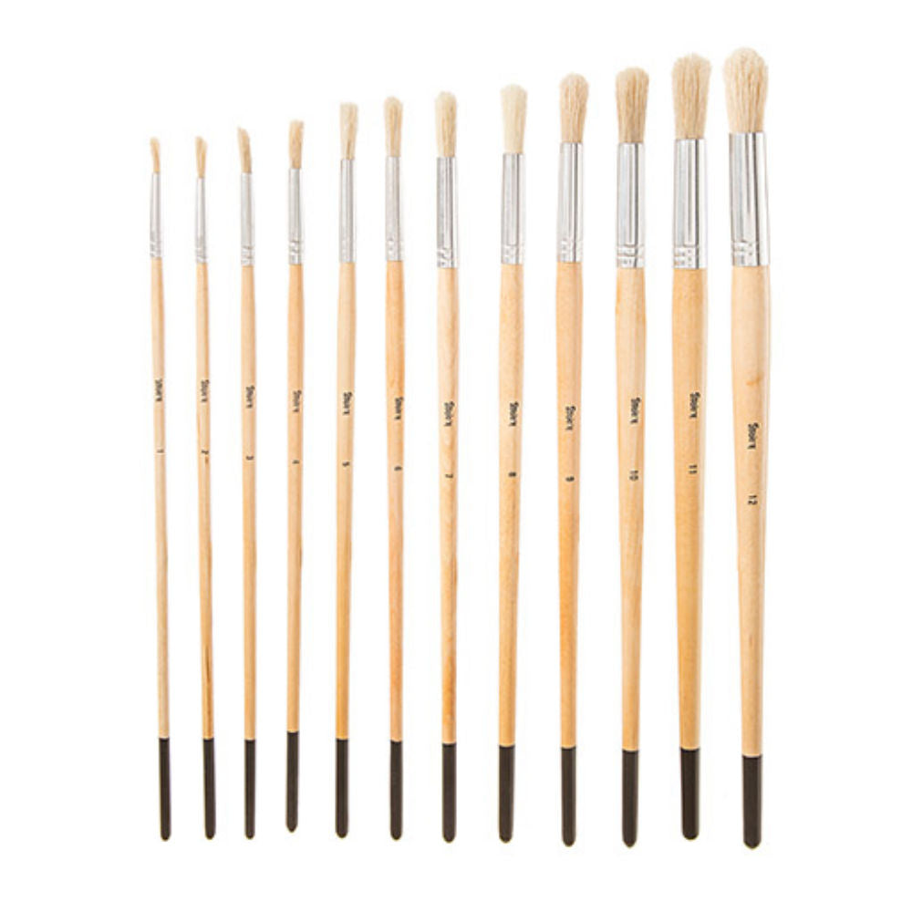 Studio 71 Round Brush Set / 12 Pinceles Redondos Descontinuado Darice