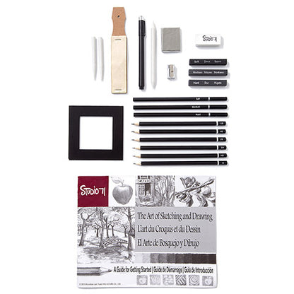 Studio 71 Beginner Sketching Set / Kit de Bosquejo y Dibujo Principiantes Descontinuado Darice