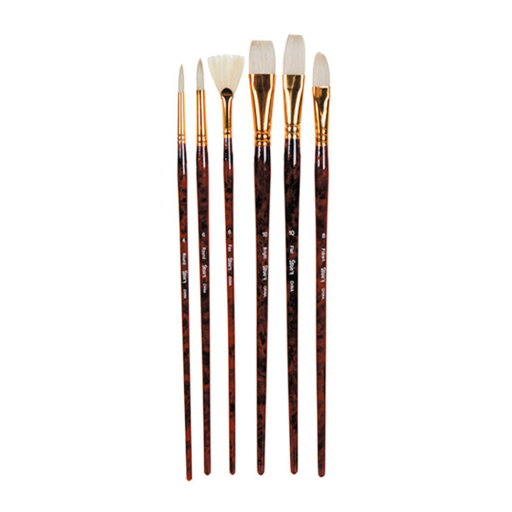 Studio 71 Bristle Brush Set / Set de Pinceles de Cerda Natural Pinceles y Brochas Darice