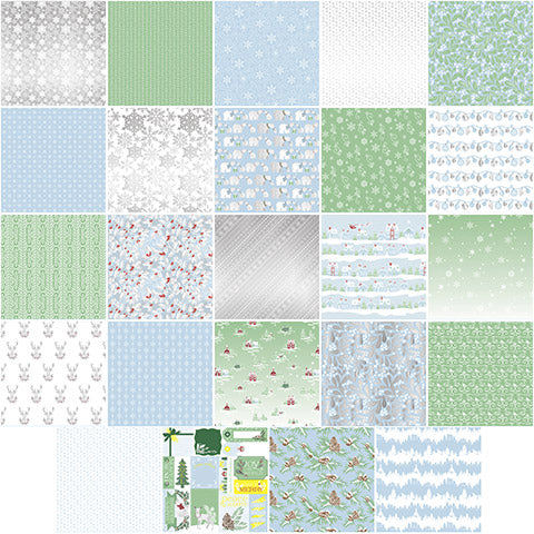 Snowflake Paper Pad / Block de Papel Diseños de Copo de Nieve Descontinuado Martha Stewart