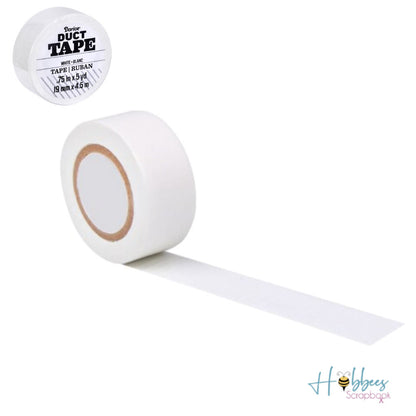 White Duct Tape  / Cinta Adhesiva Blanca Súper Fuerte Adhesivos / Pegamentos American Crafts