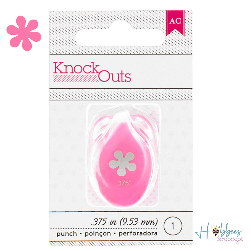 Knock Outs Mini Punch Flower / Perforadora de Flor Miniatura Descontinuado American Crafts