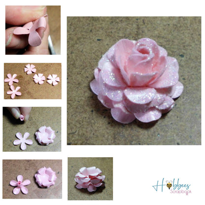 Knock Outs Mini Punch Flower / Perforadora de Flor Miniatura Descontinuado American Crafts